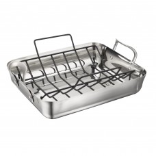 Calphalon Contemporary Stainless Steel Roaster with Rack CPH1407